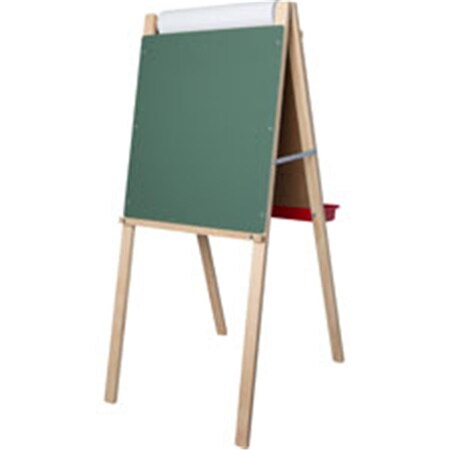 Flipside Flipside Products FLP17237 Childs Deluxe Double Easel - White & Green FLP17237